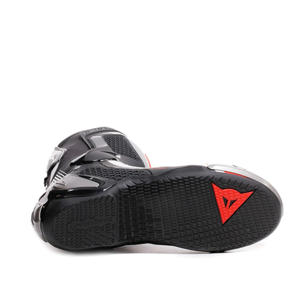 Dainese Torque 4 Air Boots Black White Fluo Red