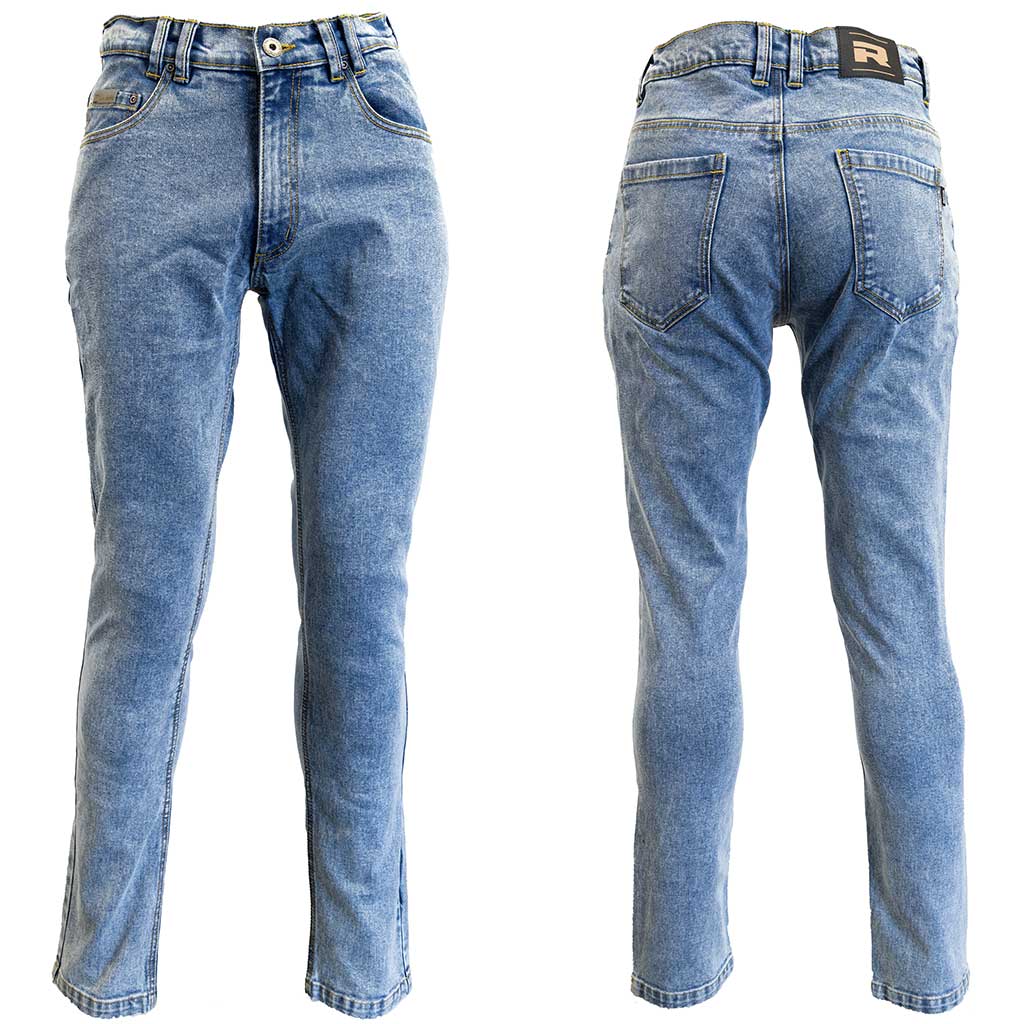 Richa Torque Prime Jeans Washed Blue Short