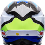 Bell Moto-10 Spherical Grid White Blue