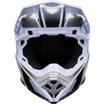 Bell Moto-10 Spherical Grid White Black Grey