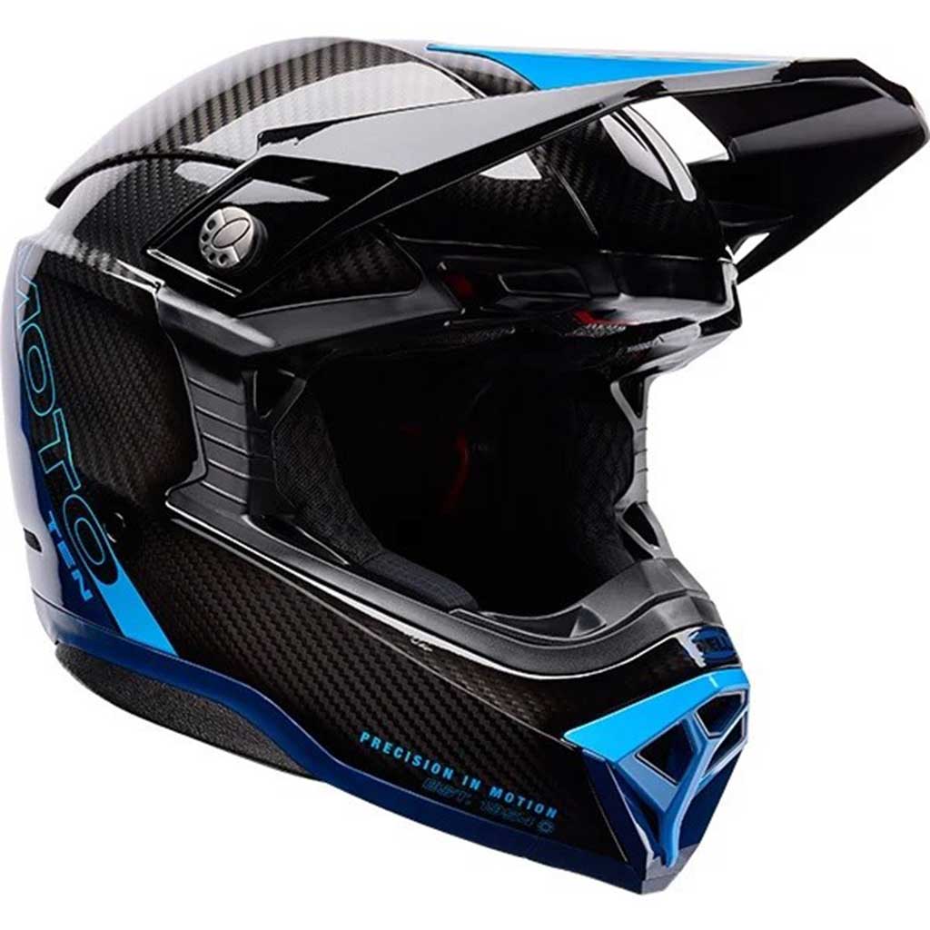 Bell Moto-10 Spherical Strike Blue
