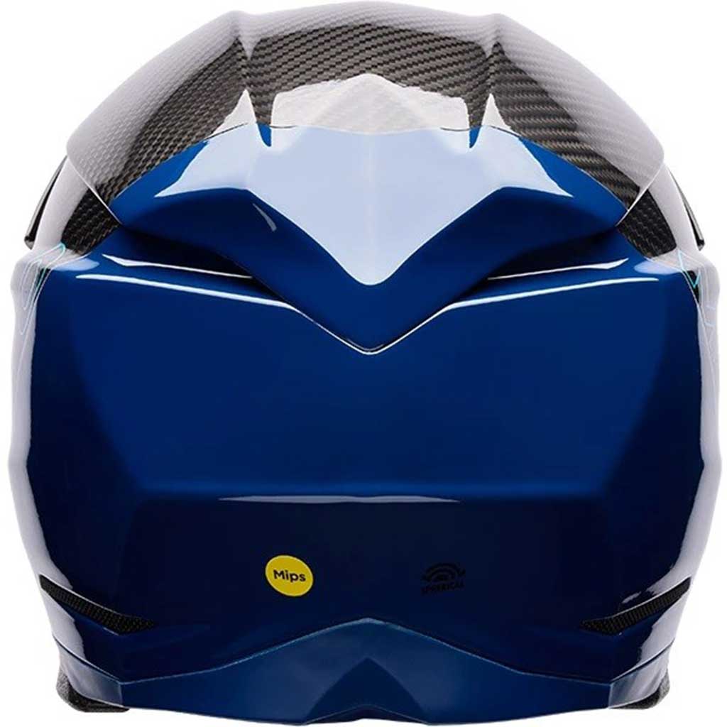 Bell Moto-10 Spherical Strike Blue