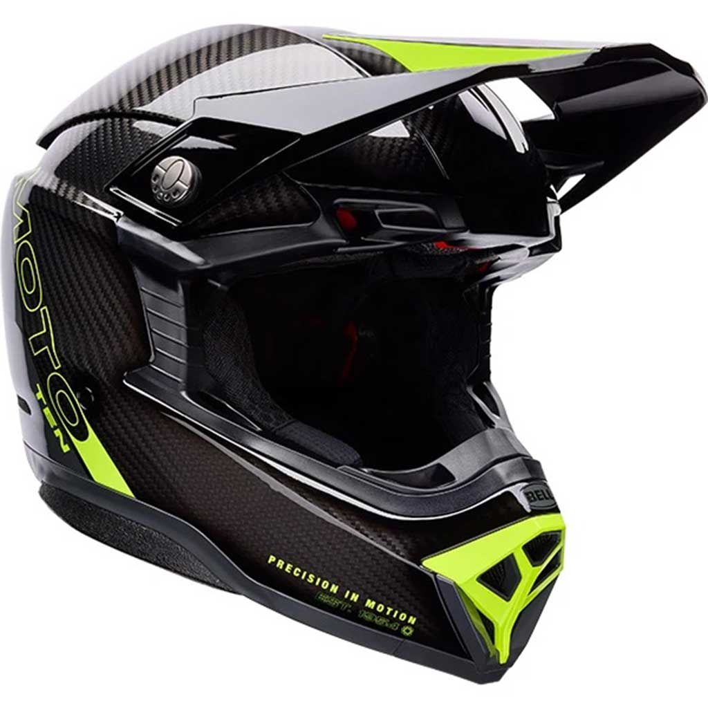 Bell Moto-10 Spherical Strike Yellow Grey