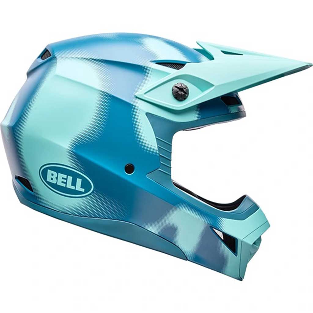 Bell MX-10 MIPS Camo Blue Camo