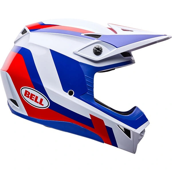 Bell MX-10 MIPS Dyno Red White