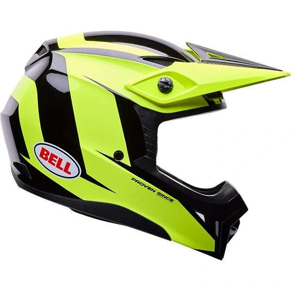 Bell MX-10 MIPS Talon Yellow Black