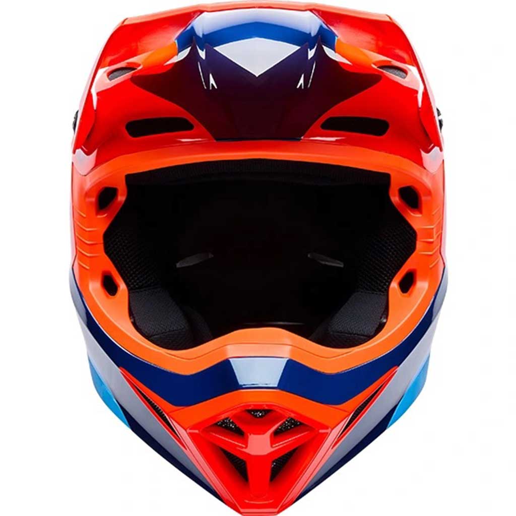 Bell MX-10 MIPS Wave Orange Blue