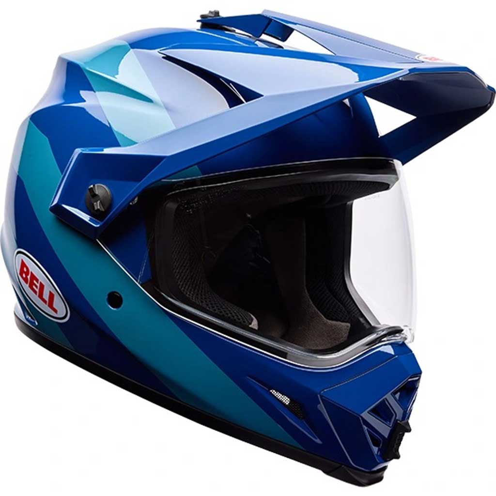 Bell MX-9 Adventure MIPS Motion Blue