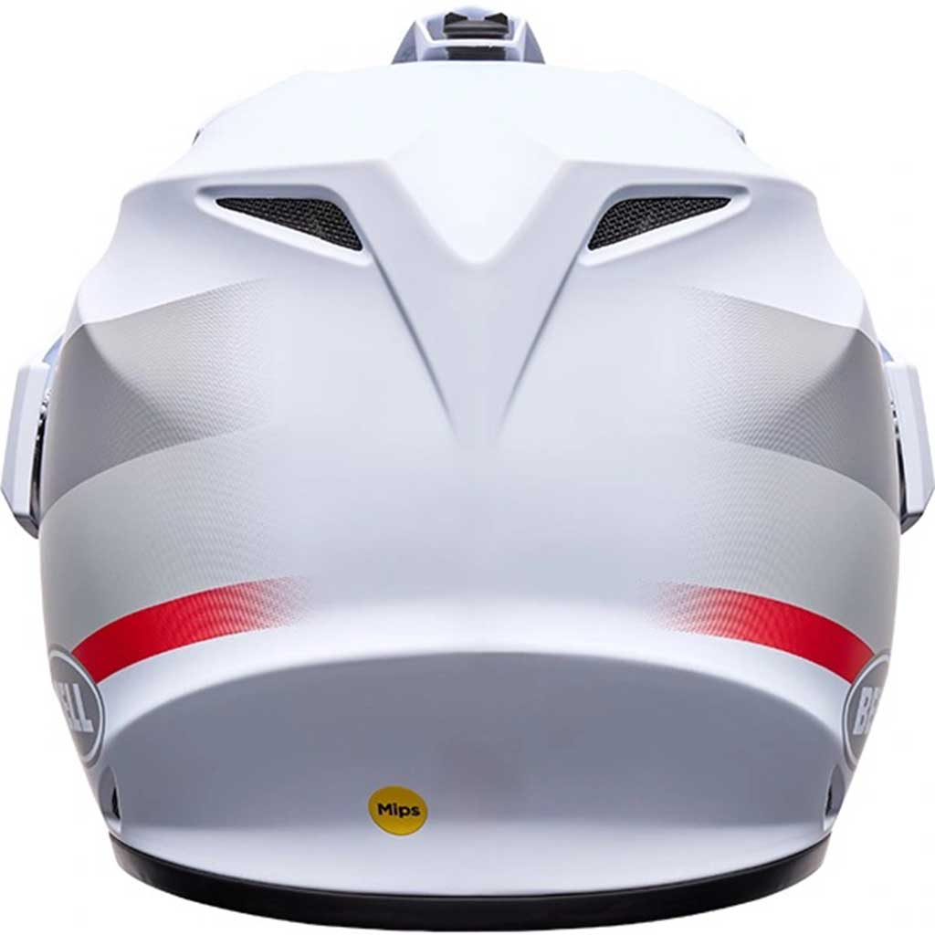 Bell MX-9 Adventure MIPS Trail White Red
