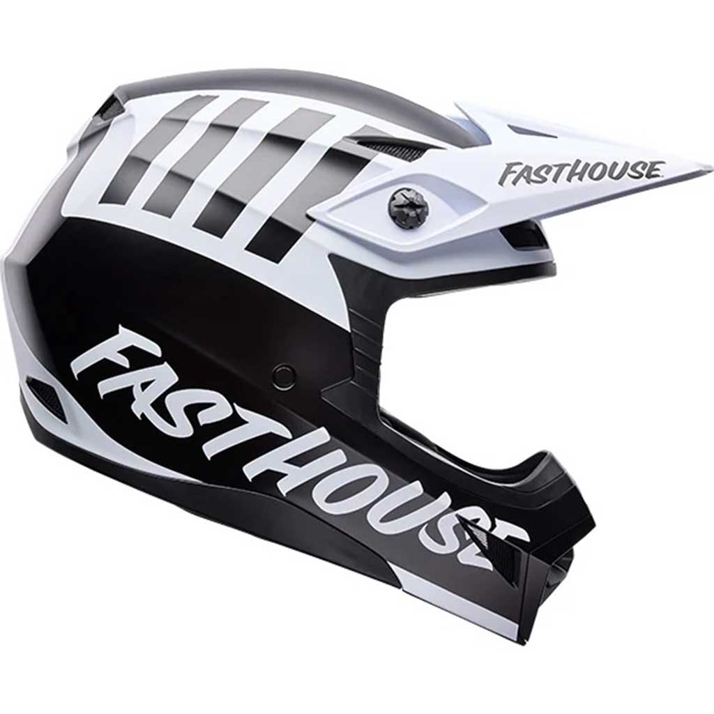 Bell Youth MX-10 MIPS Fasthouse Black White