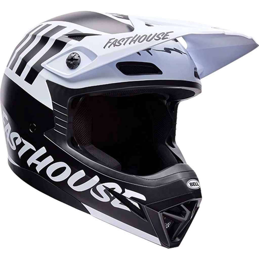 Bell Youth MX-10 MIPS Fasthouse Black White
