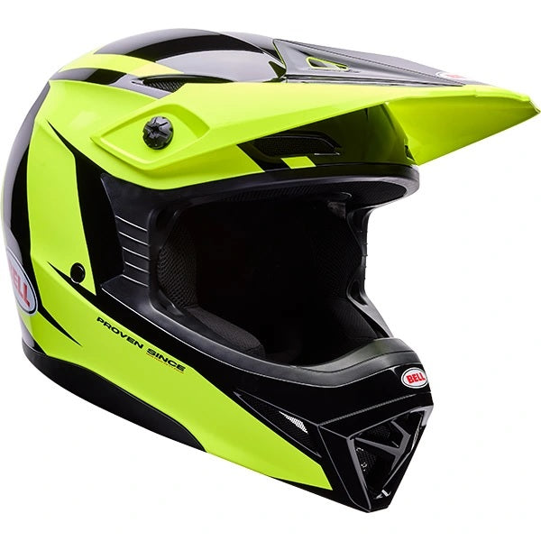Bell Youth MX-10 MIPS Talon Yellow Black