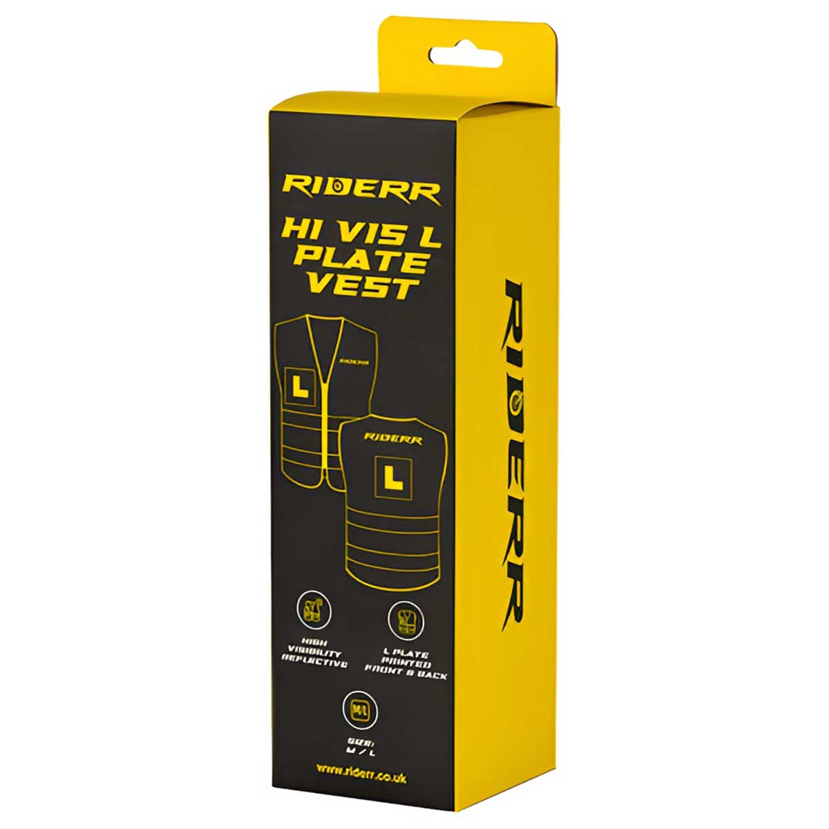 RiderR Hi Vis L Plate Vest