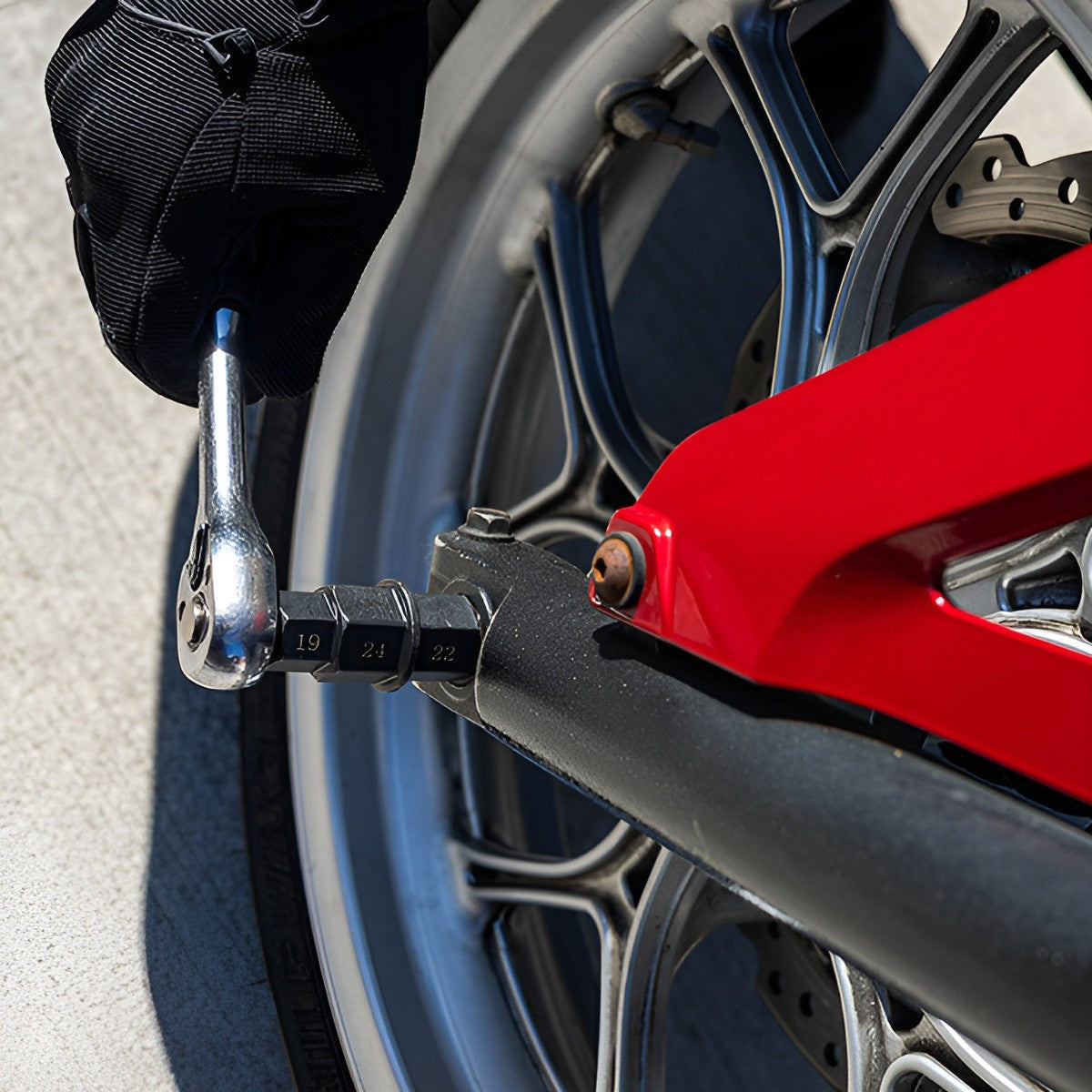 RiderR Spindle Tool Black