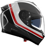 Nolan N80-8 Incline 353 Black White Red Grey
