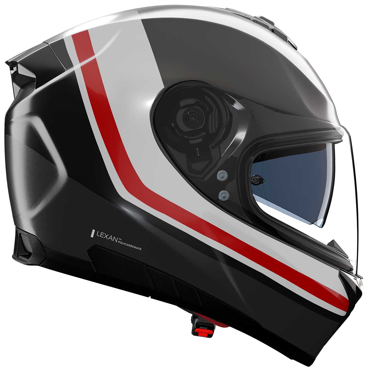 Nolan N80-8 Incline 353 Black White Red Grey