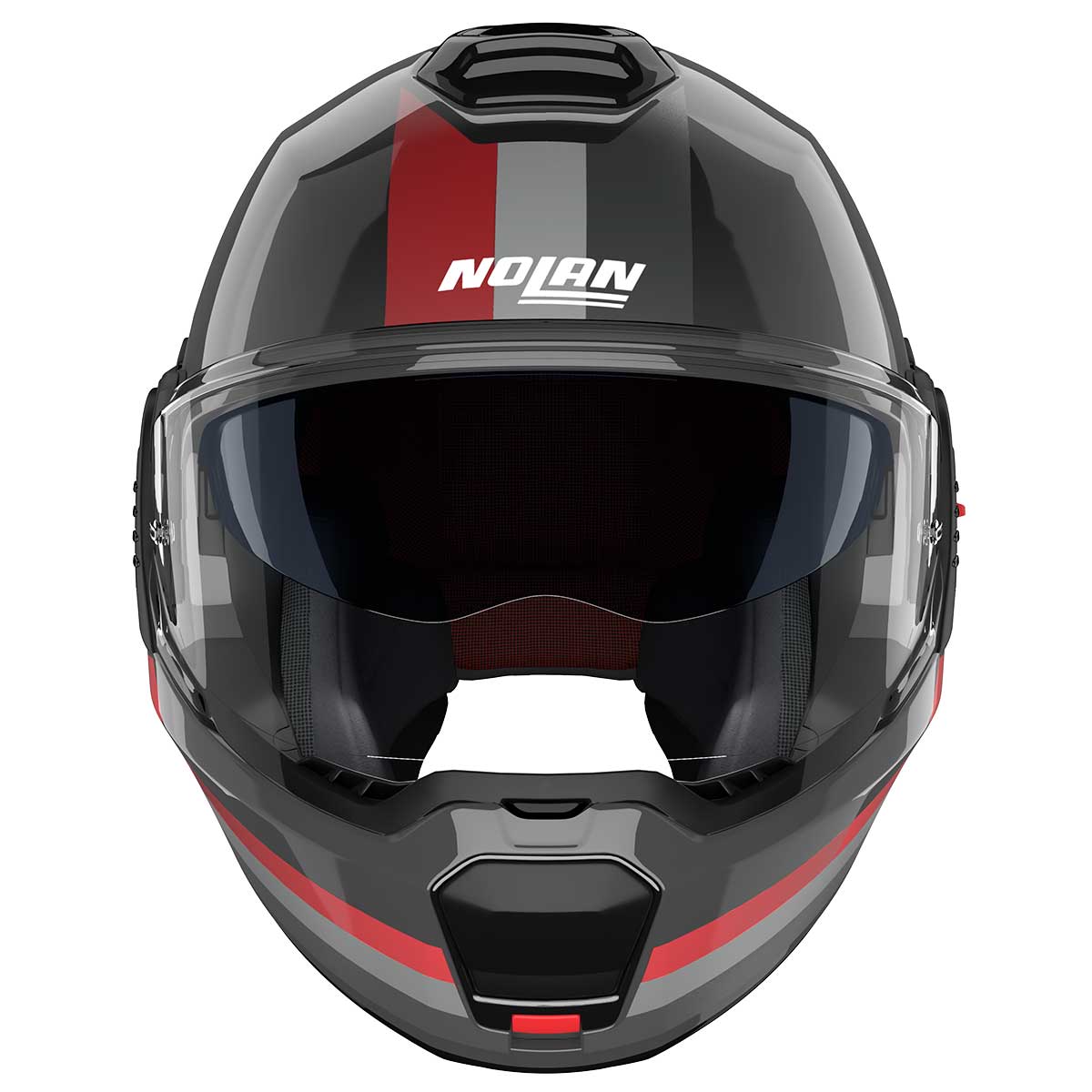 Nolan N120-1 Lineo 351 Black Red Grey