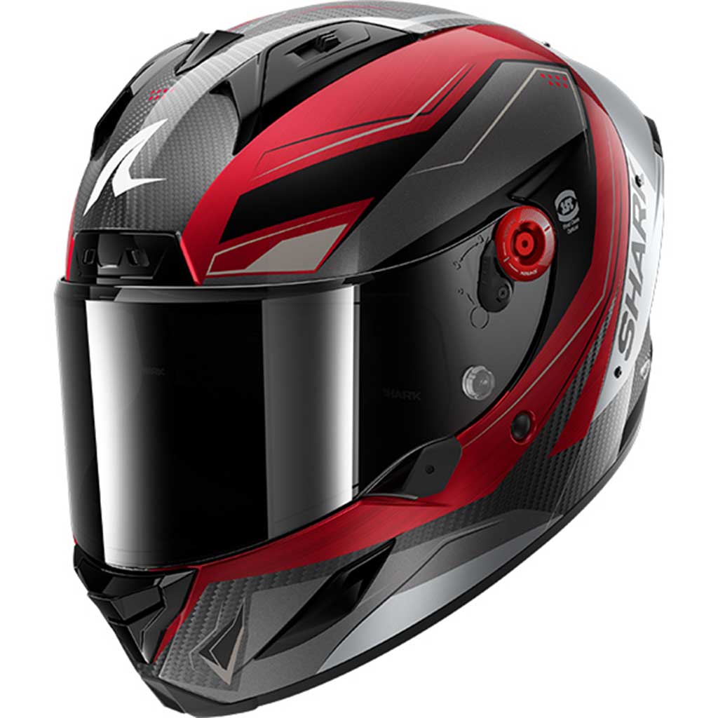 Shark Aeron Mekarium DRS Carbon Red Silver