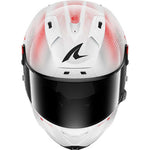 Shark Aeron Speed-Tech DWR Carbon White Red