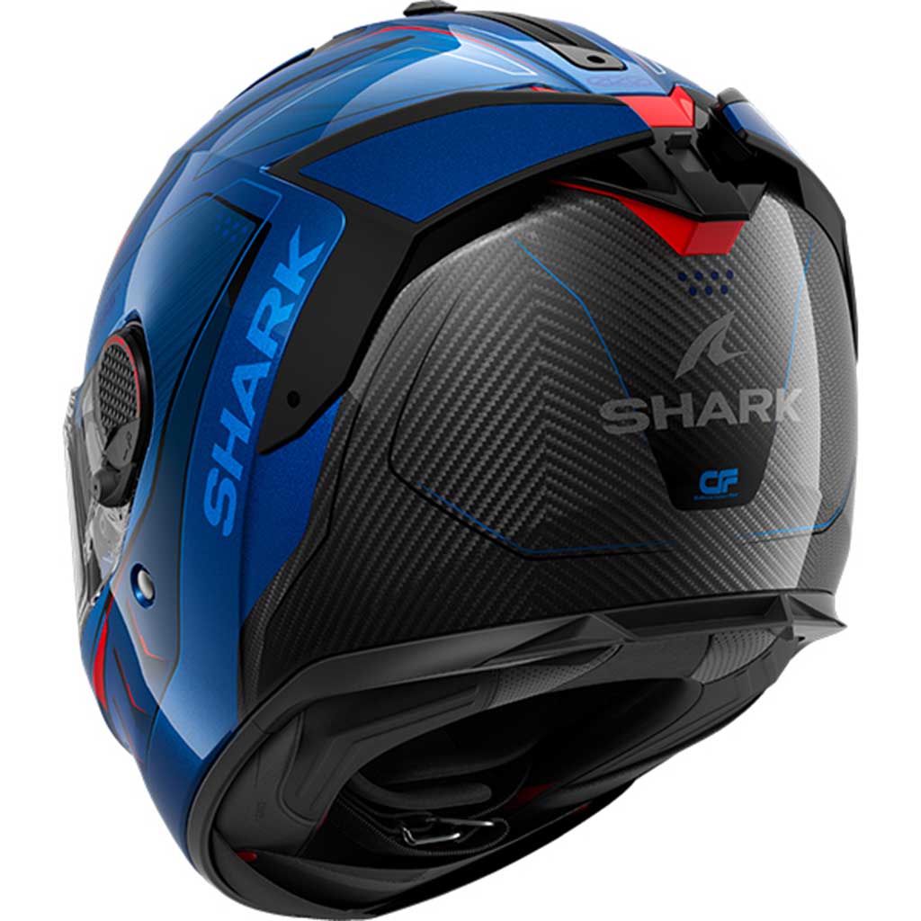 Shark Spartan GT Pro Carbon Mekarium DBO Carbon Blue Orange