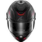 Shark Spartan GT Pro Carbon Mekarium DAR Carbon Anthracite Red