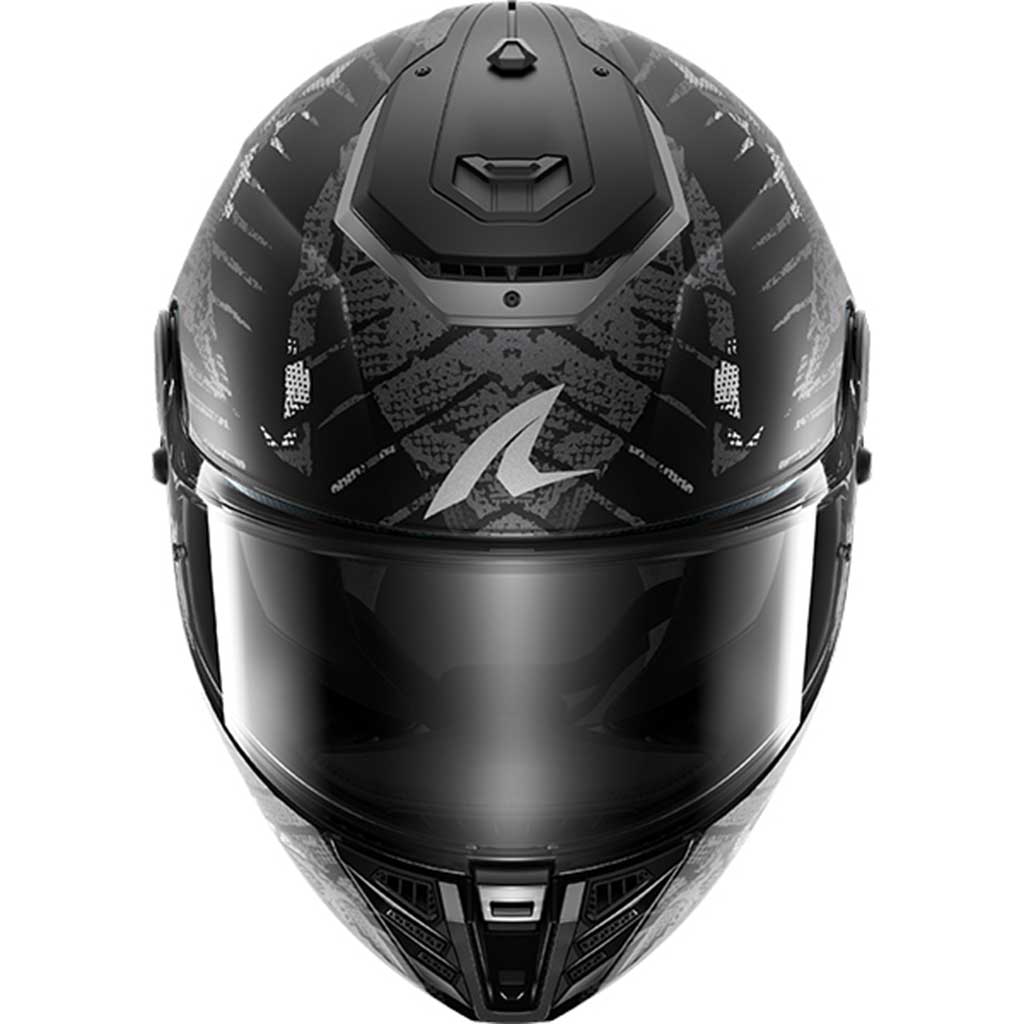 Shark Spartan RS Reptaia Matt KAA Matt Black Anthracite