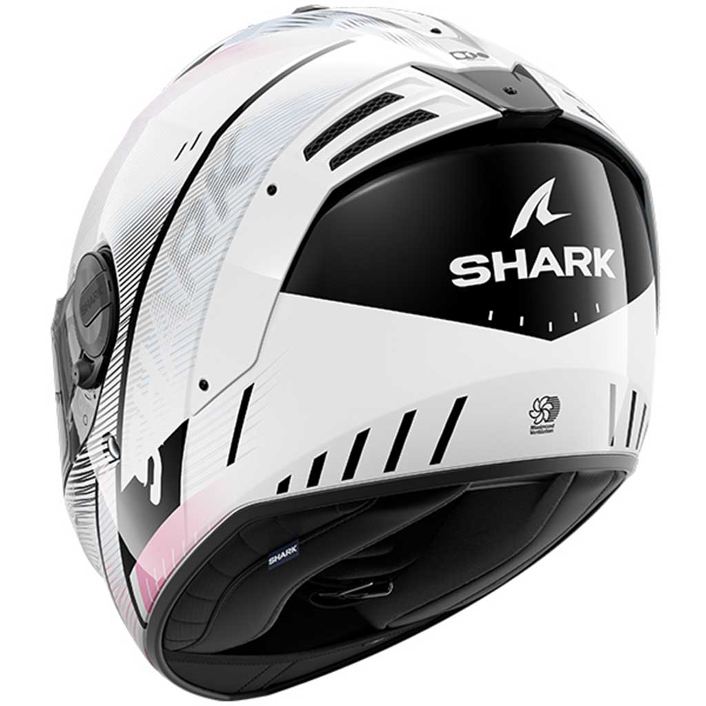 Shark Spartan RS Speed-Tech WVK White Violet Black