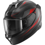 Shark Skwal I3 Mekarium Matt KAR Matt Black Anthracite Red