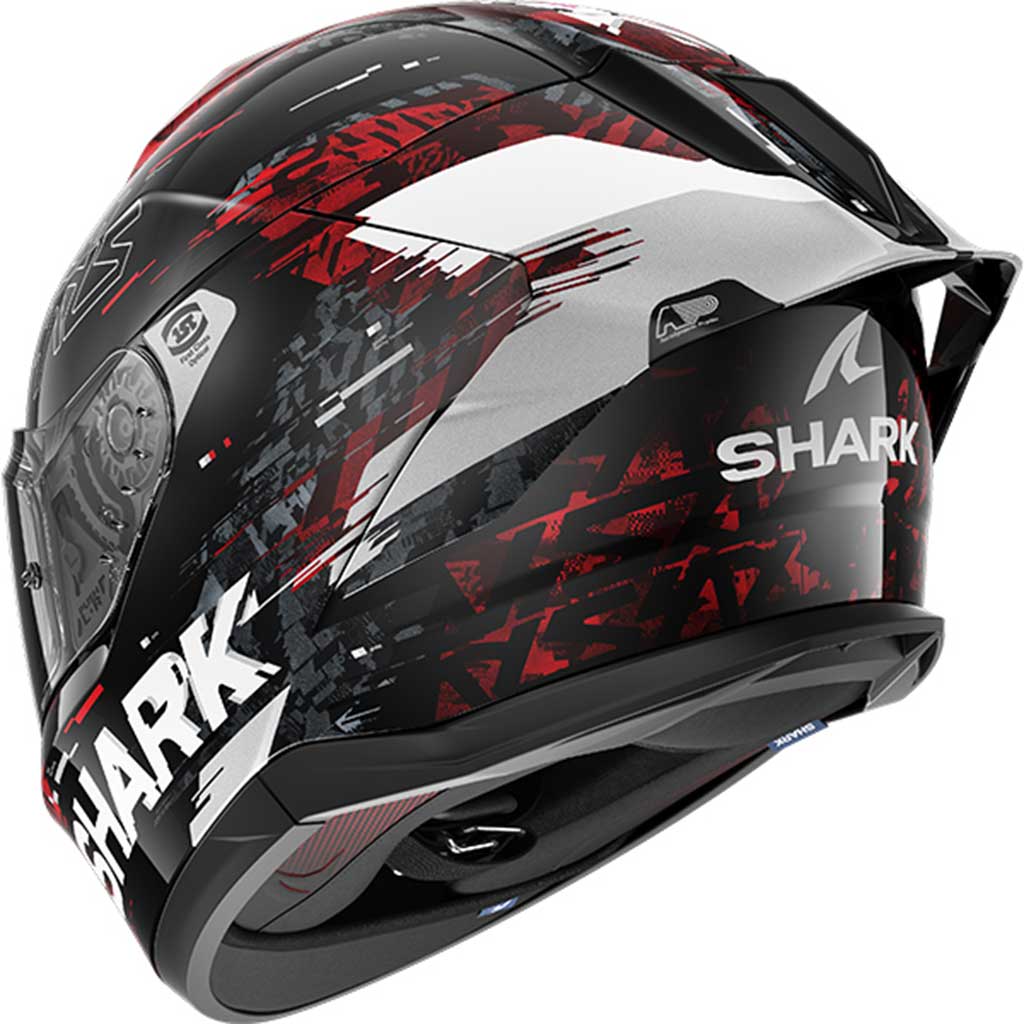Shark Skwal Cup Speed-VIB KRS Black Red Silver