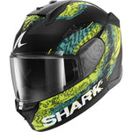 Shark D-Skwal 3 Speed-VIB Matt KGB Matt Black Green Blue