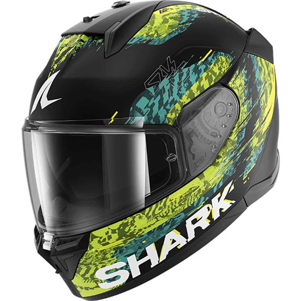 Shark D-Skwal 3 Speed-VIB Matt KGB Matt Black Green Blue