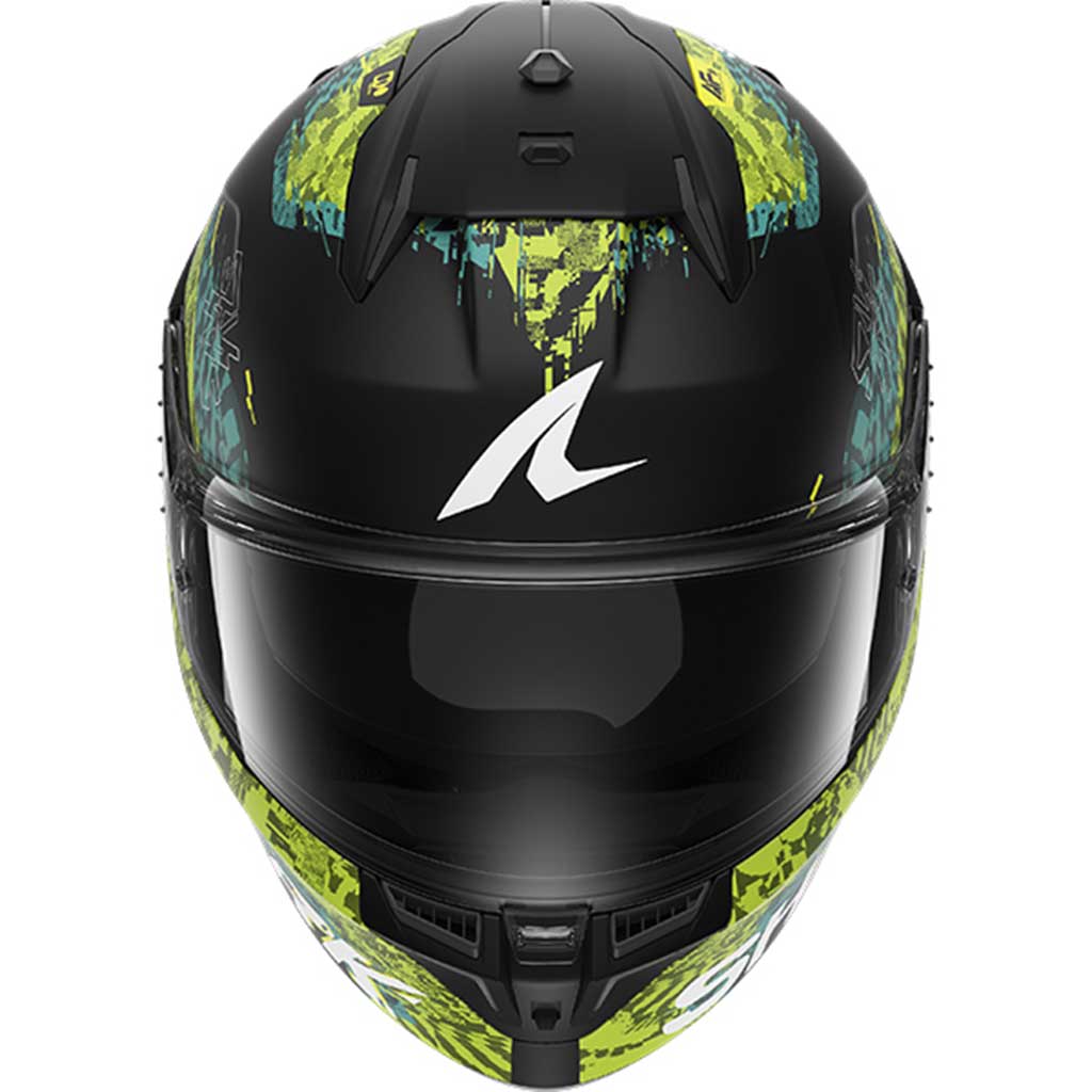 Shark D-Skwal 3 Speed-VIB Matt KGB Matt Black Green Blue