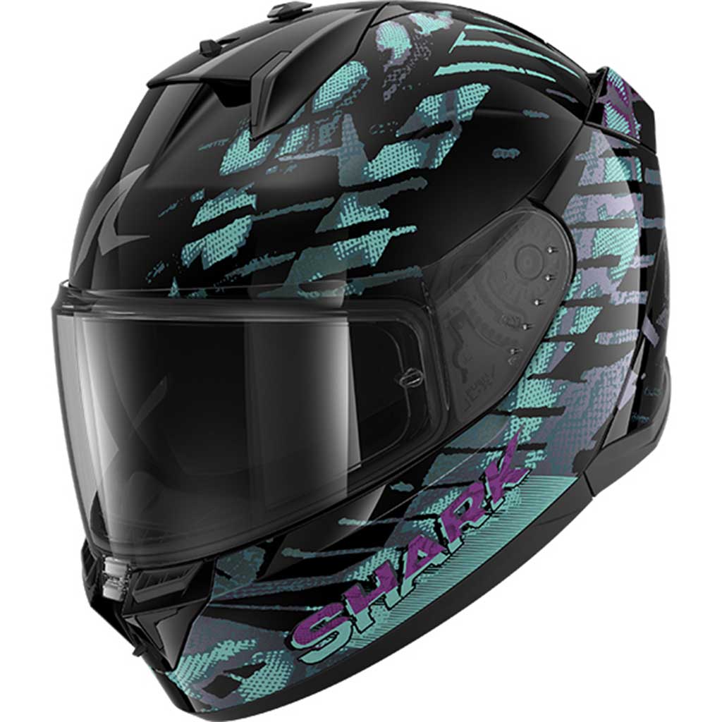 Shark D-Skwal 3 Reptaia Matt KXK  Black Pearl Black