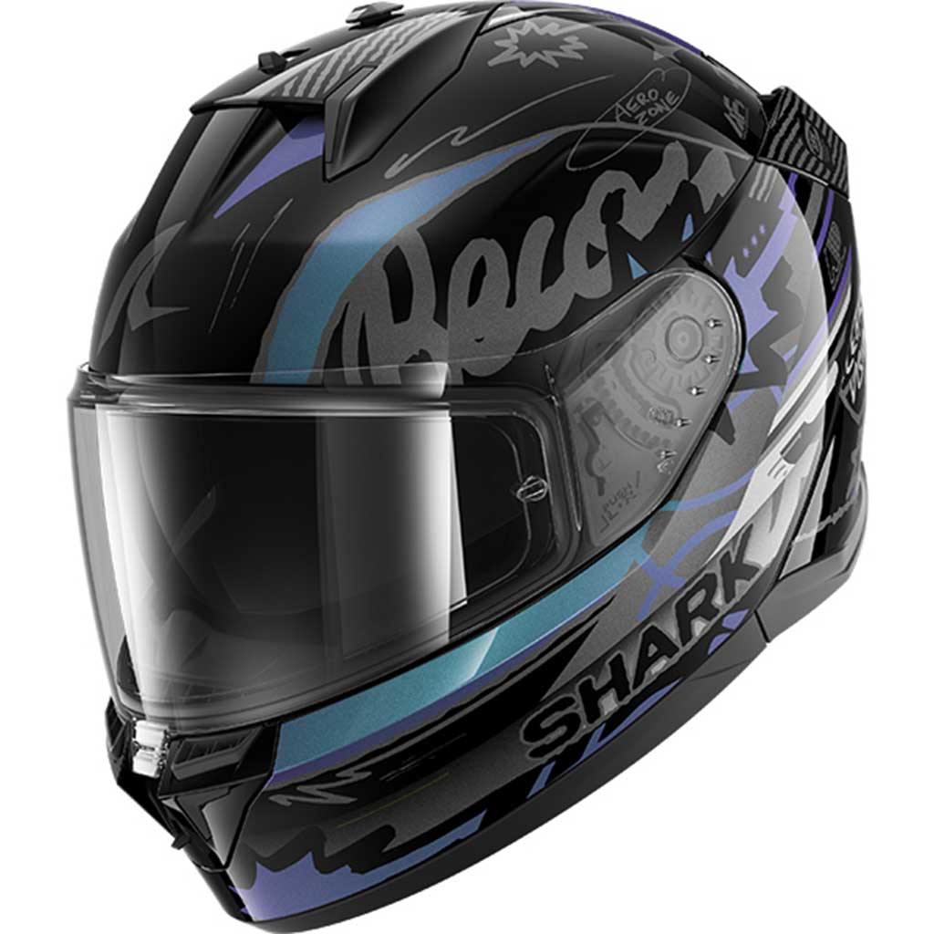 Shark D-Skwal 3 Streetrush KGU Black Green Pearl