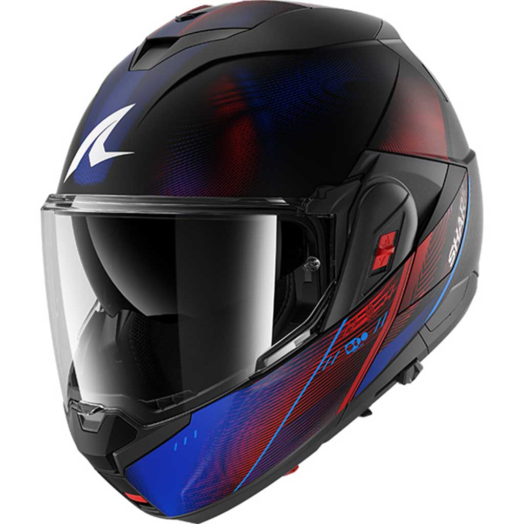 Shark OXO Speed-Tech Matt KBR Matt Black Blue Red