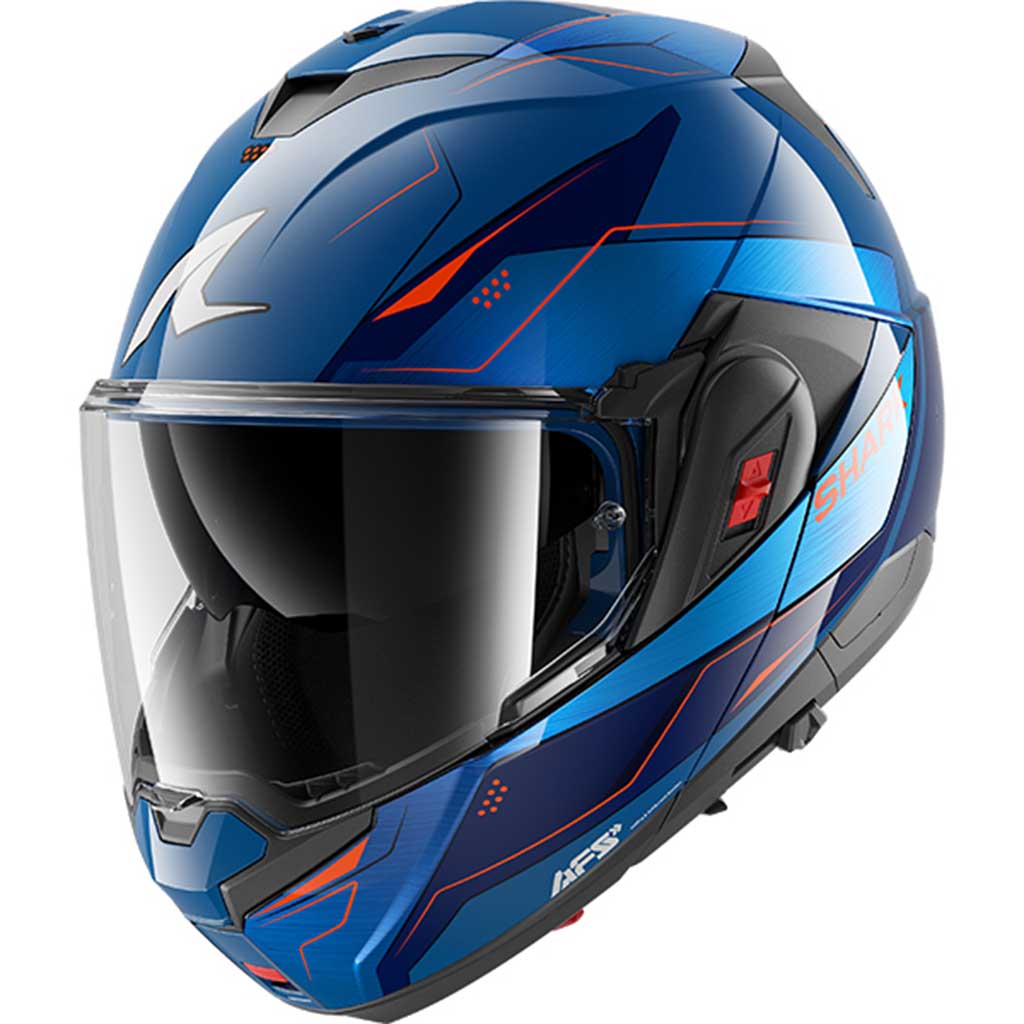 Shark OXO Mekarium BUO Blue Pearl Orange