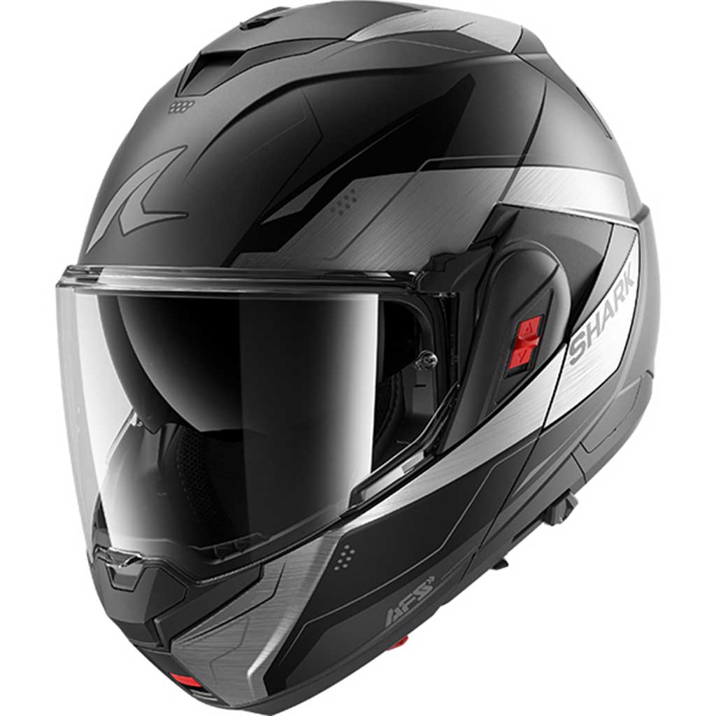 Shark OXO Mekarium Matt AUK Matt Anthracite Pearl Black
