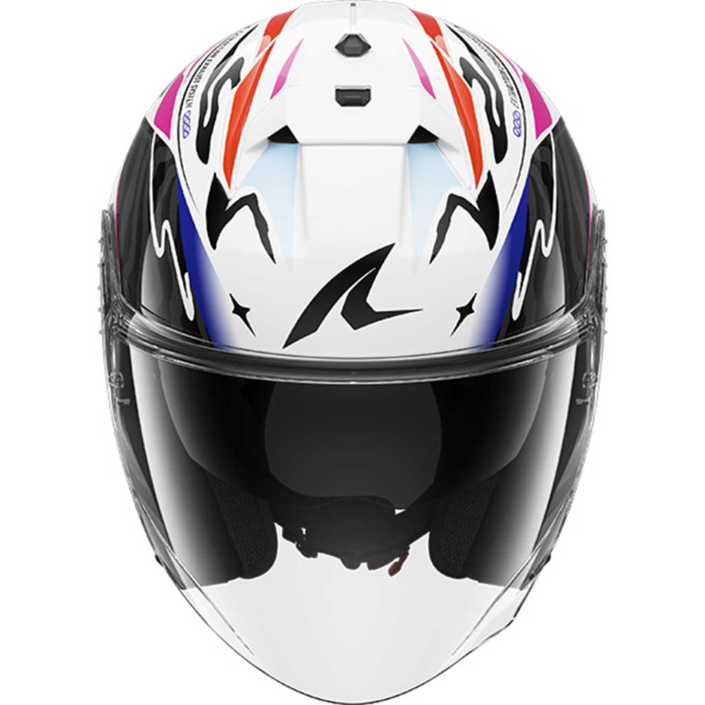 Shark Skwal Jet Cup Speed-Fancy KWO Black White Orange