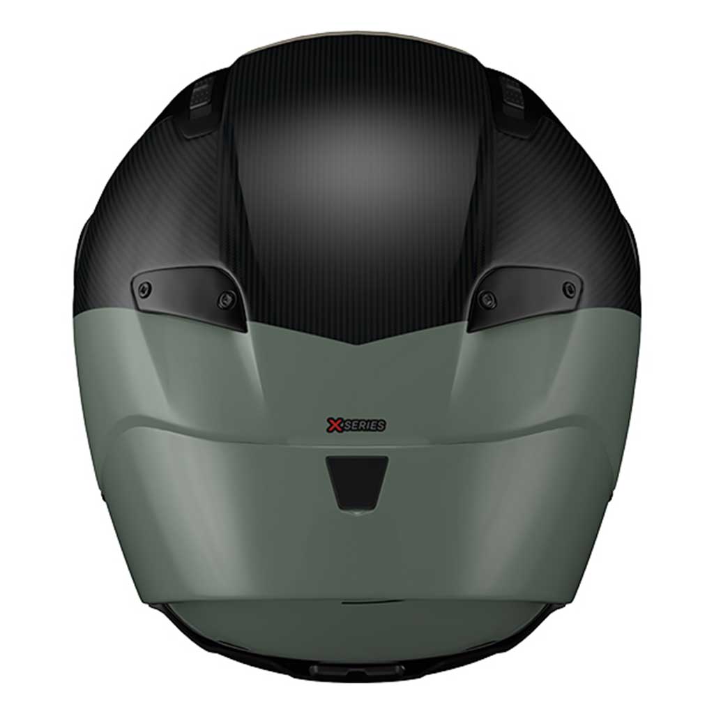 Nolan X-804 RS Blocco 370 Carbon Anthracite Light Green