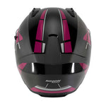 Nolan N60-6 Sincrono 354 Black Fucsia Metal Grey