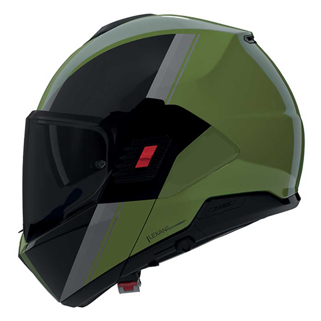 Nolan N120-1 Vern Verniciatura Speciale 354 Green Grey Black