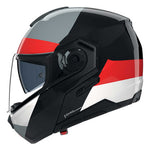 Nolan N90-3 06 Blocco 353 Black. Grey Red White