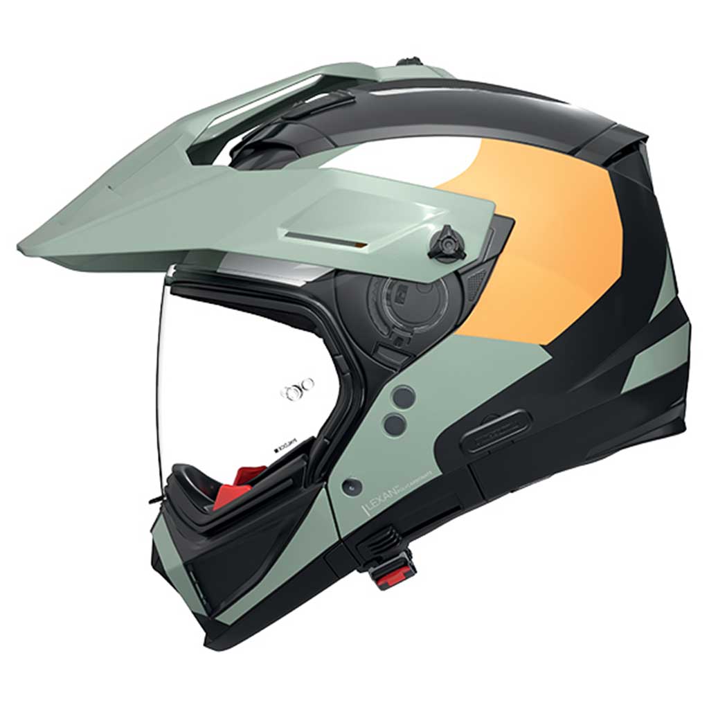 Nolan N70-2 X 06 Selvado 348 Matt Green Black Orange