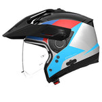 Nolan N70-2 X 06 Turbine 350 Grey Blue Red