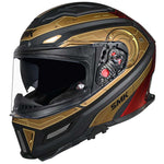 SMK Agnar Cyborg Black Gold Red