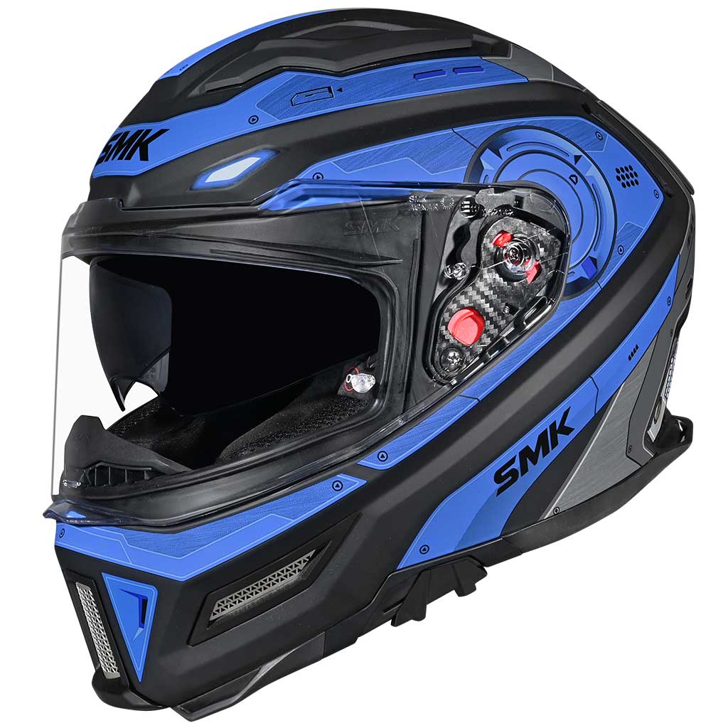 SMK Agnar Cyborg Black Blue Grey