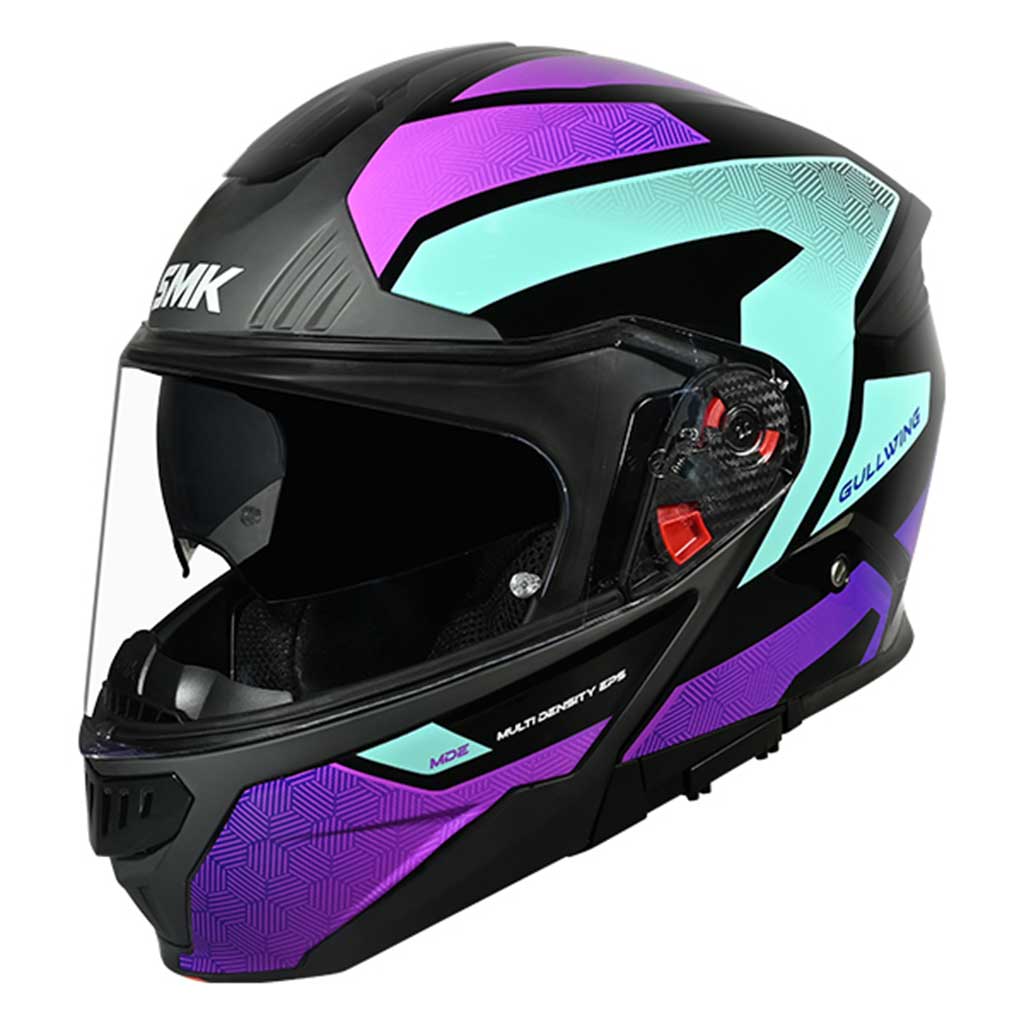 SMK Gullwing V2 Sonic Black Purple Teal