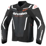 Alpinestars GP Force V2 Leather Jacket Black White
