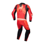 Alpinestars GP Plus V4 Sprint 1PC Leather Suit Red Fluo Mid Red White