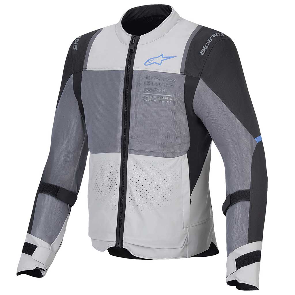 Alpinestars ST-2 Air Jacket Ice Grey Dark Grey Black